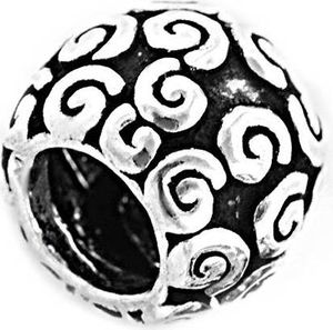Bartperle Haarschmuck Amy 925er Sterlingsilber Lockenperle Dreadlock 6994