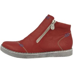 Rieker Damen Stiefeletten Boots Kurzstiefel L1260, Größe:38 EU, Farbe:Rot
