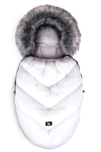 Bavlnamoose Detská deka na nohy Zimná deka na nohy, Dětský zimní fusak Kočárek, Moose White