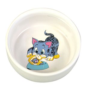 Trixie Keramiknapf Katzenmotiv - 0,3 l