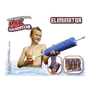 Wasserkanone 'Eliminator' aus Schaumstoff, ca. 32 cm, blau/orange (1 Stück)