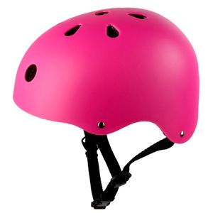 Helm, verstellbar, stoßfest, EPS-Innenfutter, Skating-Fahrradhelm zum Radfahren-Rosa,Größe:S 49-53cm