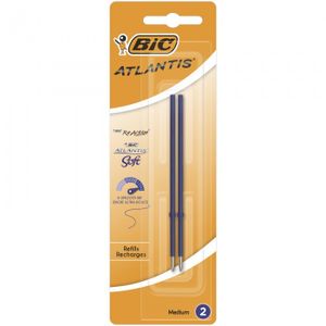 Wkład BIC Atlantis Classic Soft niebieski blister 2szt