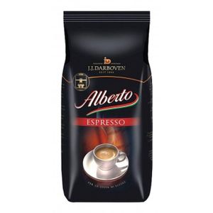 Alberto Espresso Röstkaffee in ganzen Bohnen für Vollautomaten 1000g