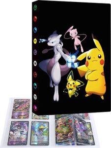 Pokemon Sammelalbum Mewtu & Mew, Pikachu, Pichu Sammelmappe für 240 Karten
