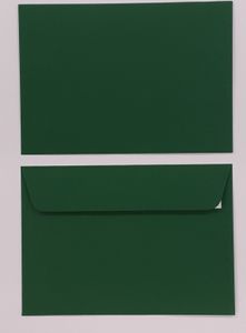 25 Stück farbige Premium Briefumschläge Briefhüllen Kuvert, Caribic Palme Grün (UMS-789) DIN C6 (114 x 162 mm), ohne Fenster, haftklebend, 90g/m² - Karibik Umschläge