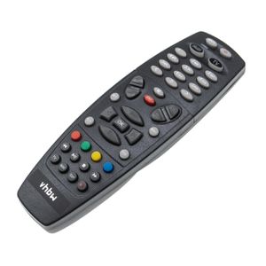 vhbw Fernbedienung kompatibel mit Dreambox DM800HD SE Streaming-Box, Internet-TV Box - Ersatzfernbedienung