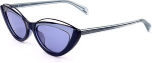 Police SPL937 06WT BLUE, SHINY BABY-BLUE 55/17/140 Damen Sonnenbrillen