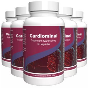 Cardiominal - 300 Kapsułek - (5 x 60 Kapsułek) - 5 Dawki