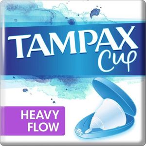 Tampax Heavy Menstrual Flow Cup 1 Pcs