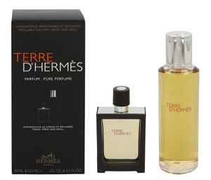 Hermès Terre D'Hermès Parfum Nachfüllbar 30 ml + Parfum Nachfüllung 125 ml (man)