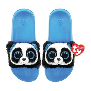 TY Bamboo Panda Unisex 32 - 34 Schwarz, Blau, Weiß