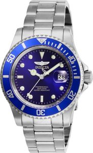 Invicta Pro Diver 26971 - Pánské Náramkové Hondiky - Quartzové - Nerezová ocel s modrým ciferníkem - 40mm