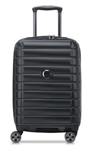 DELSEY PARIS Shadow 5.0 Expandable 4DR Cabin Trolley 55 Black schwarz 54cm