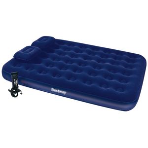 Bestway Vzduchová posteľ s vankúšom a vzduchovou pumpou 203x152x22 cm 67374