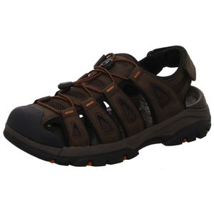 Skechers Tresmen Outseen Herren Sandale Braun