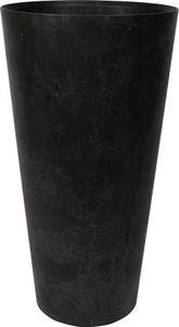 Artstone Kunstmarmor Pflanzsäule Claire schwarz