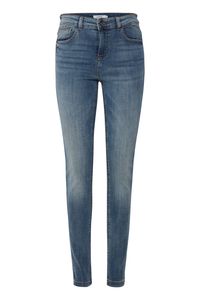 b.young BYLola Luni Damen Jeans Denim Hose Baumwolle mit Stretch Slim Fit 5-Pocket-Hose
