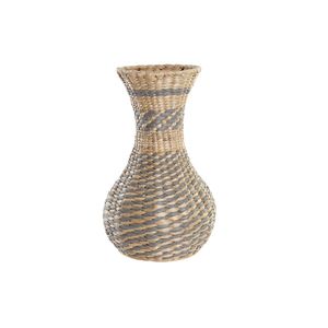 Vase DKD Home Decor Naturgrau 25 x 25 x 41 cm