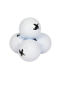 24 Cougar Golfbälle mit Titan-Kern 332 Dimples weiß