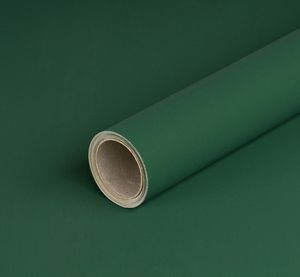 Geschenkpapier Dunkelgrün und Gold, Geburtstagspapier, Weihnachtspapier, 0,70 x 10 m