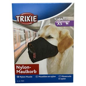 TRIXIE - Nylon-Maulkorb für Hunde, XS