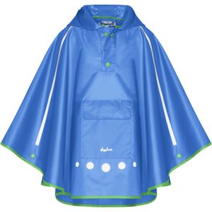 Playshoes - Regenponcho für Kinder - Faltbar - Blau, XL