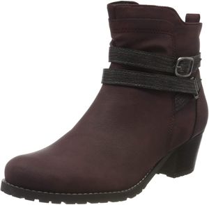 Buty damskie Jane Klain Bordeaux botki  38