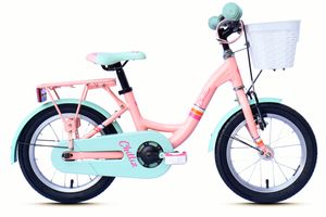 CHILLIZ Kinderrad 14 Zoll CHD.01 rosa Rahmenhöhe 23 cm singlespeed V-Brake