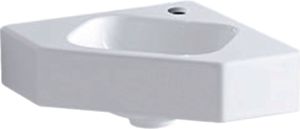 GEBERIT Eckhandwaschbecken iCon Schenkel 33 cm weiß 124729000