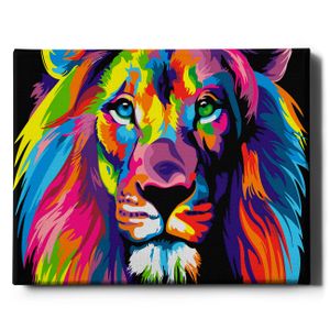 Ach, umění! - Sada pro malování podle čísel - 40x50cm, s dřevěným rámem a štětci "Lion" DIY