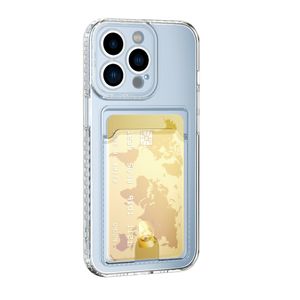 Schutzhülle für iPhone 12 Pro Max Kamera Case Handyhülle Cover Tasche Transparent Smartphone Bumper (Kartensteckplatz-Kreditkarte-Geldscheine)