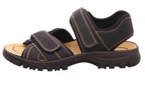 Rieker 25051 Schuhe Herren Sandalen, Größe:45 EU, Farbe:Schwarz