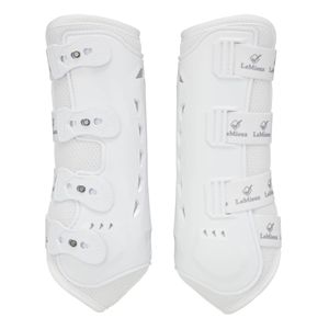 LeMieux Ultra Mesh Gamaschen Snug Boots Front weiß, Größe:L