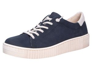 Gabor Shoes Sneaker - Blau Leder Größe: 39 Normal