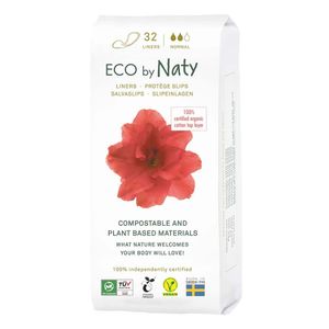 Eco by Naty, Wkładki, 32 sztuki (PRODUKT Z NIEMIEC)