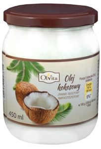 Kaltgepresstes Kokosöl 450 ml OLVITA