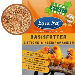 25 kg Lyra Pet® Basisfutter für Sittiche und Kleinpapageien