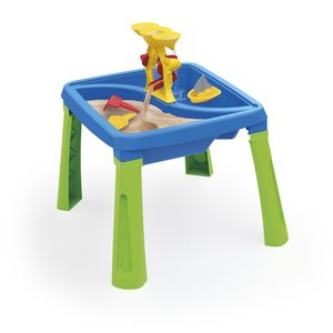 Dolu 3-in-1 Sand- und Wassertisch mit Zeichentisch Blau/Grün