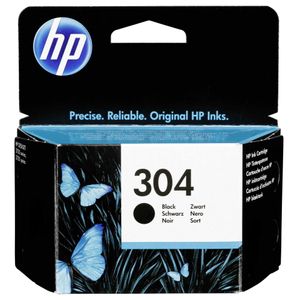 Černá inkoustová kazeta HP 304