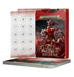 Warscroll Cards Blades of Khorne