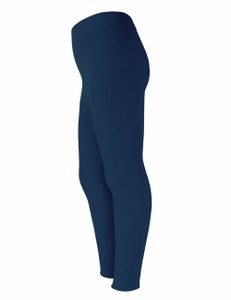 Maximo® Kinder Thermo-Leggings Uni , Größe:134/146, Präzise Farbe:Blau