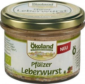 Ökoland Pfälzer Leberwurst in Gourmet-Qualität -- 160g