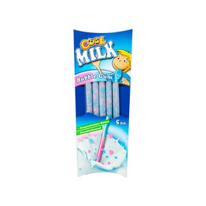 Cool Milk Trinkhalm Bubble Gum Kaugummi zum trinken 5 Stück 30g