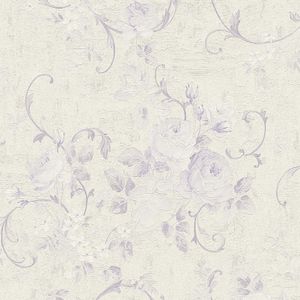 A.S. Création Rosentapete Romantico florale Tapete Vliestapete violett creme silber 10,05 m x 0,53 m A.S. Création Rosentapete Romantico florale Tapete Vliestapete violett creme silber 10,05 m x 0,53 m