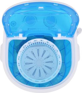 mini pračka vidaXL s odstředivkou a 1 komorou 2,6 kg