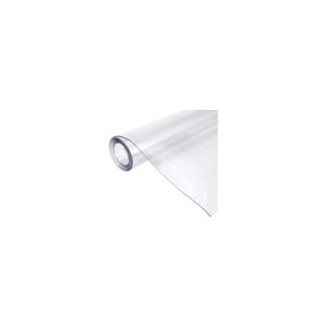 Tischfolie 1.7mm Tischdecke Schutzfolie Tischschutz Tischmatte PVC transparent klar abwaschbar 140 cm 50 cm