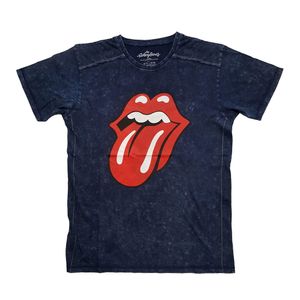 The Rolling Stones - "Classic" T-Shirt für Herren/Damen Unisex RO661 (L) (Marineblau)