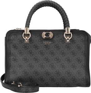 Guess Damen Überschlagtasche Umhängetasche Handtasche ORLINA LOGO Schwarz Synthetik- Guess Damen Überschlagtasche Umhängetasche Handtasche ORLINA LOGO Schwarz Synthetik-