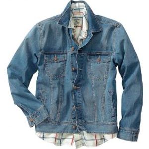Wrangler Herren Classic Jeansjacke Jacket Mid Stone, Größe:XL, Farbe:Mid Stone
